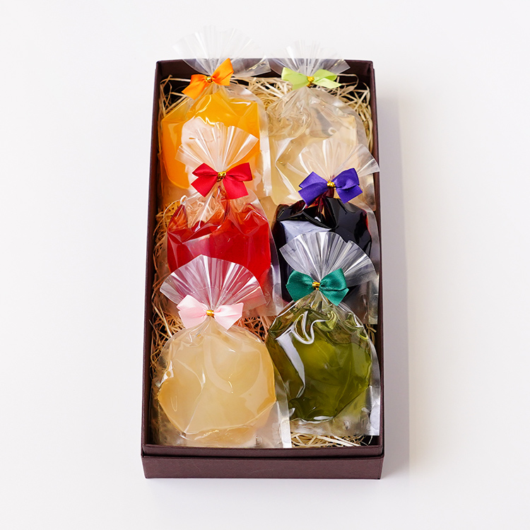 【夏季限定】フルーツゼリー（6個入）／冷蔵便