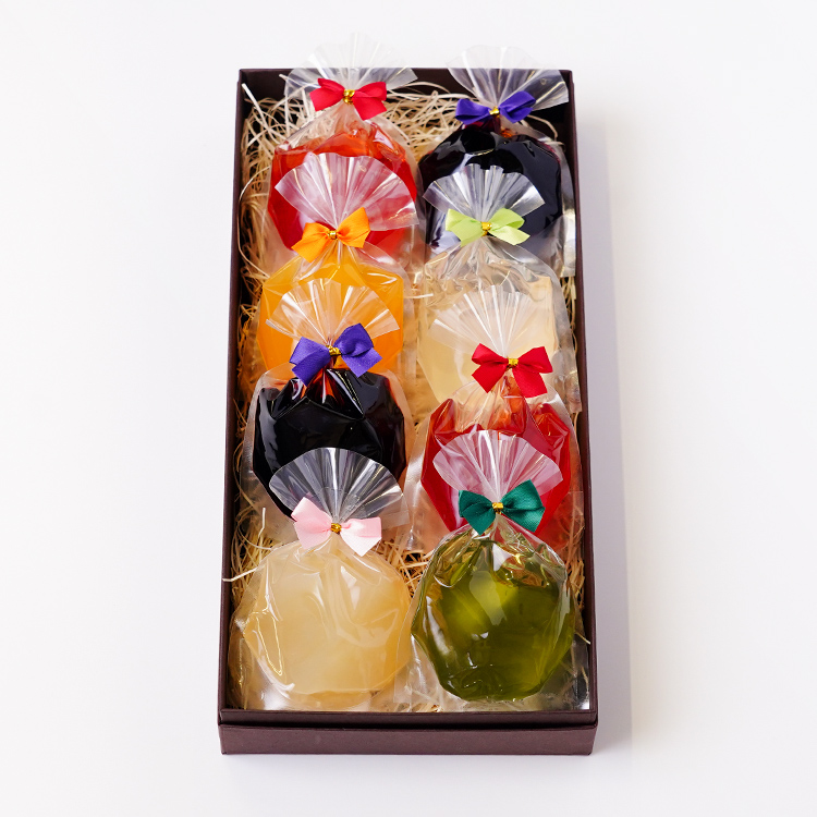 【夏季限定】フルーツゼリー（8個入）／冷蔵便
